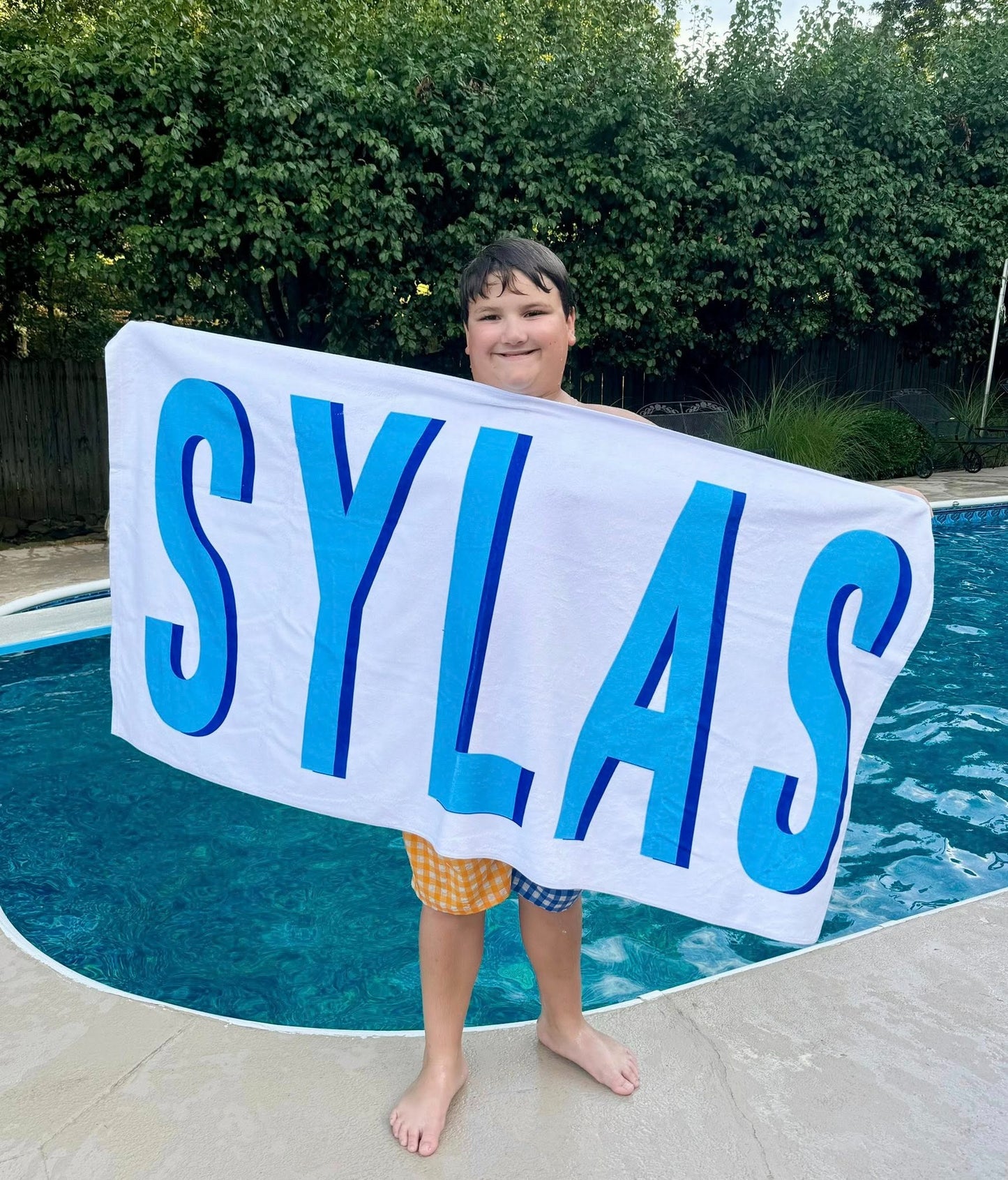 Personalized Name/Word Beach Towels