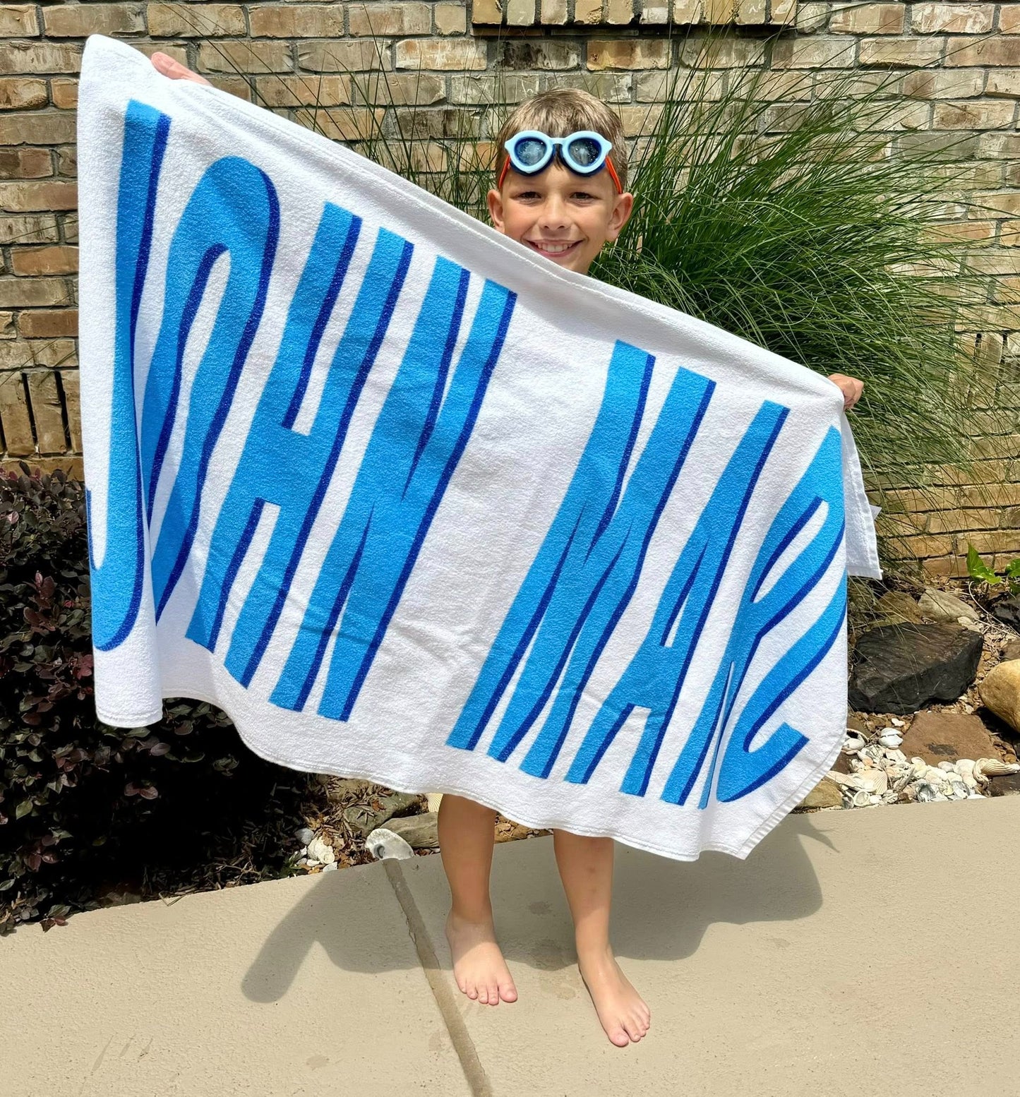 Personalized Name/Word Beach Towels