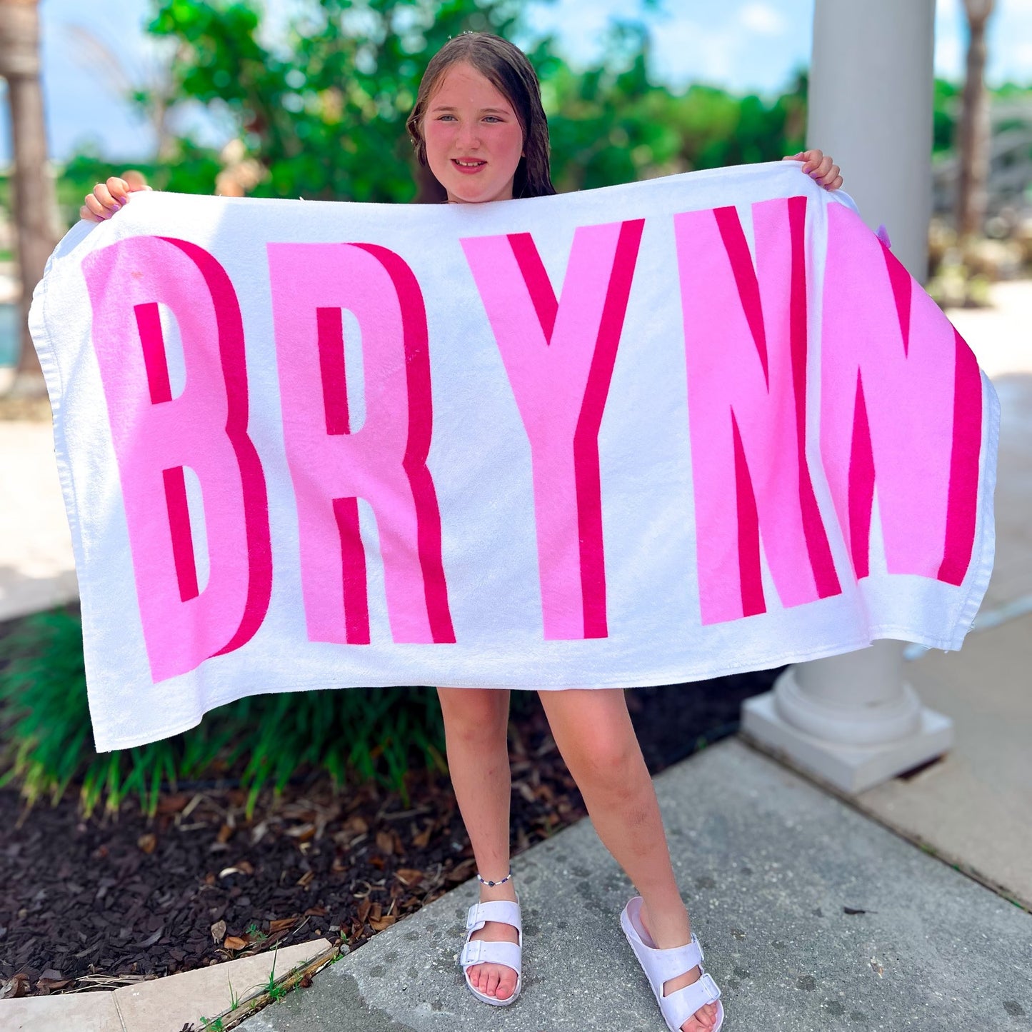 Personalized Name/Word Beach Towels
