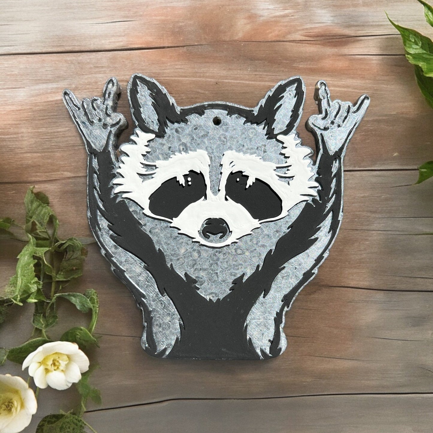 Rocky the Raccoon Freshie