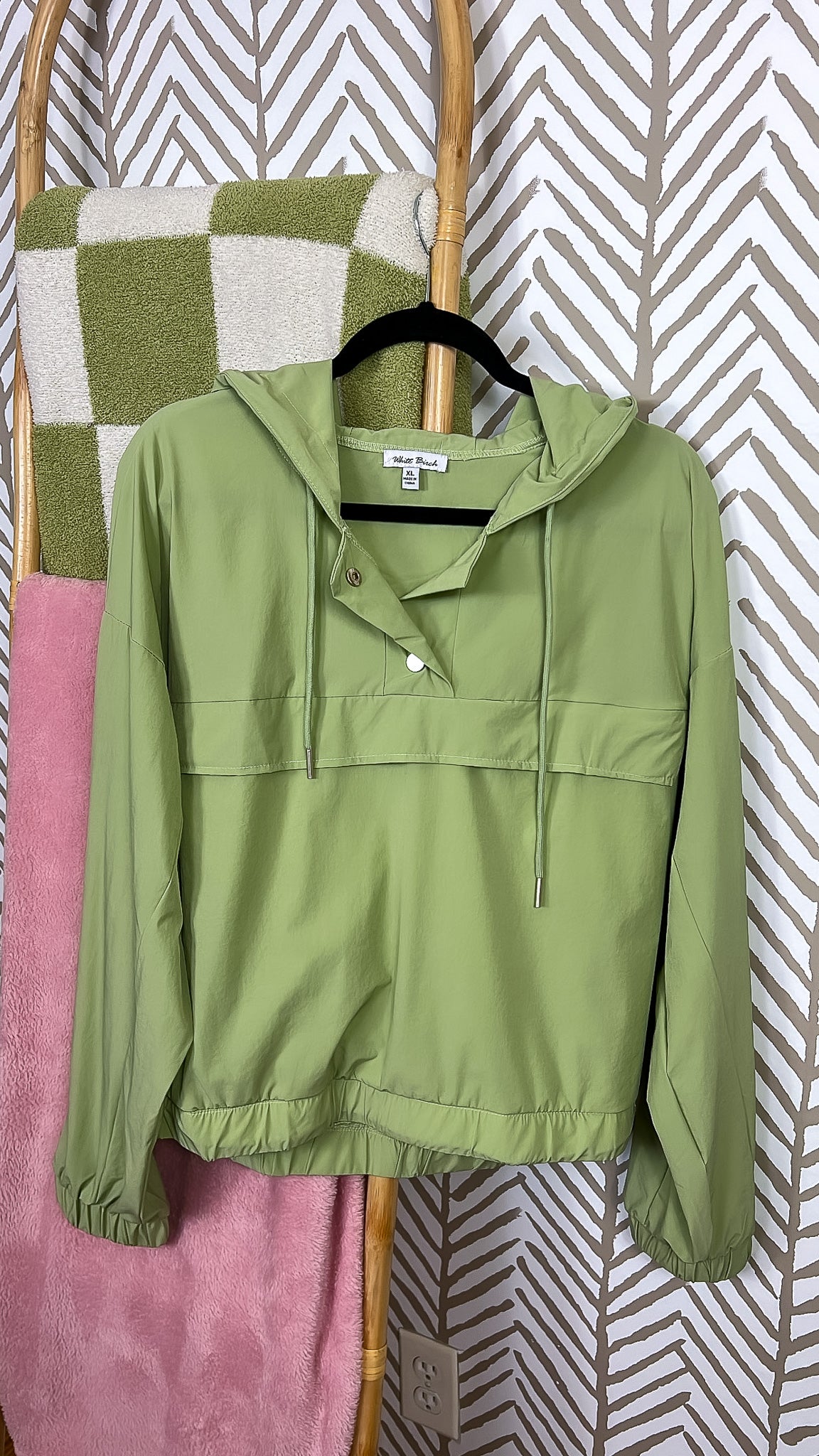 Tomorrow's Forecast Hooded Windbreaker