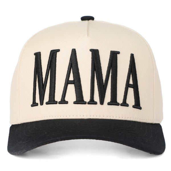 Embroidered Mama Baseball Hat