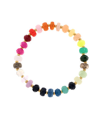 Rainbow Faceted Stretch