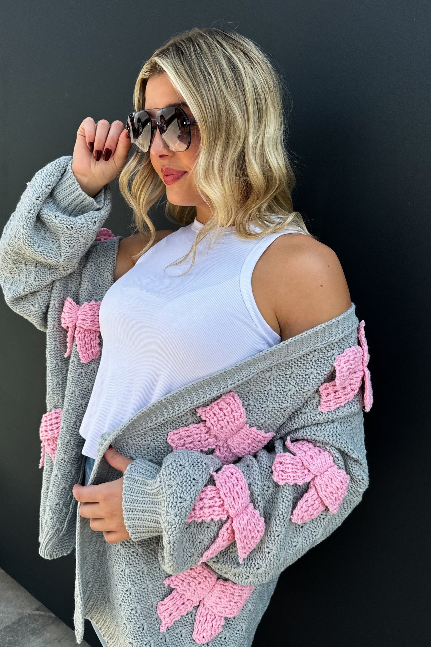 PREORDER - Clara Bow Knit Cardigan