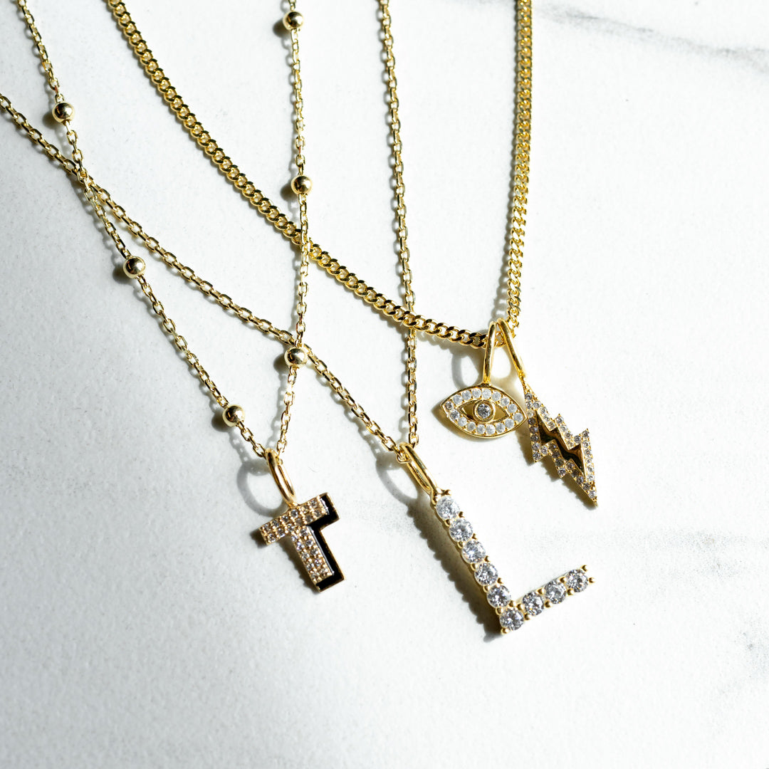 Baby Ball Chain Necklace Necklaces The Sis Kiss