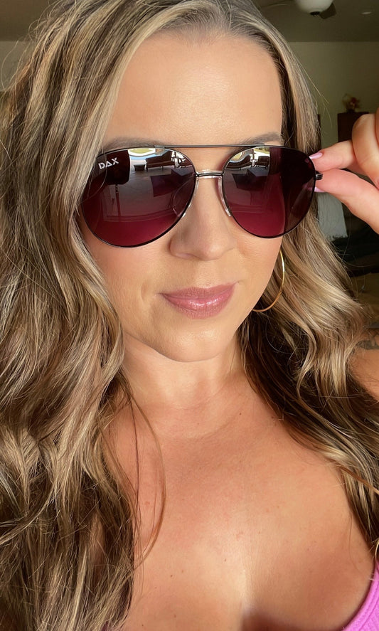 DAX Ace Tangle Free Aviator Sunglasses - 8 COLORS
