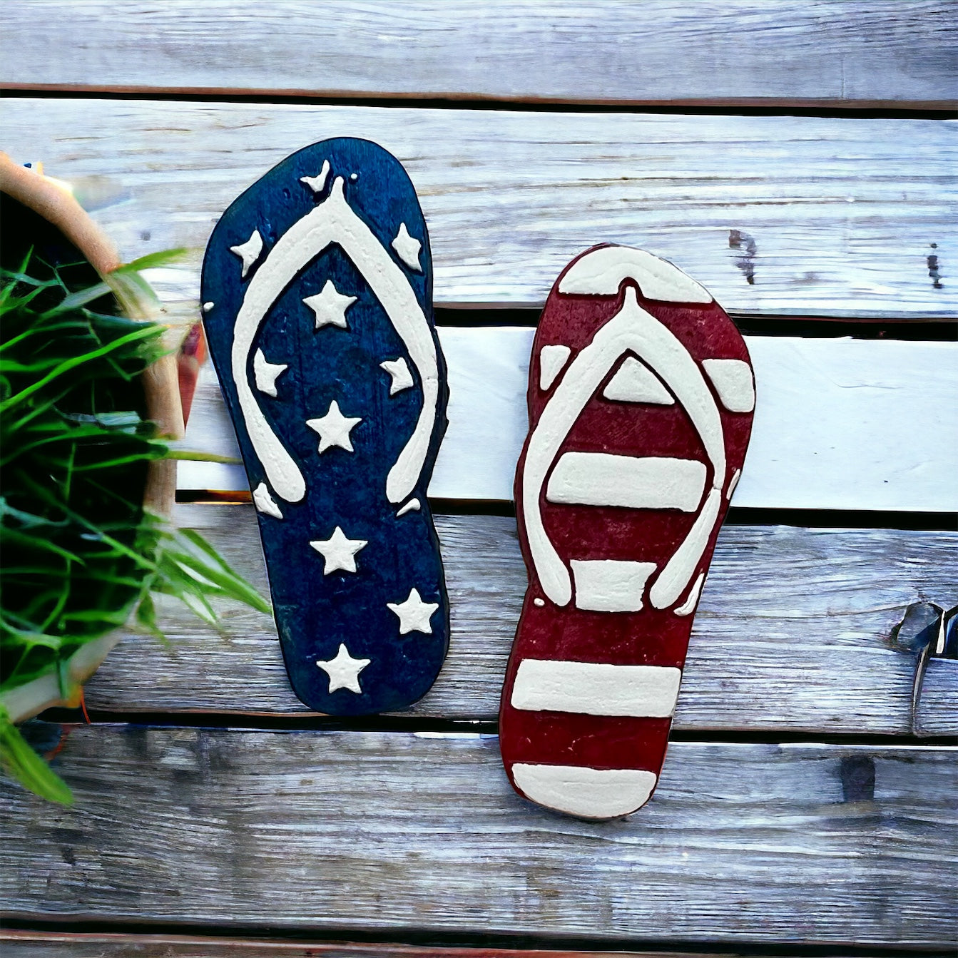 Americana Flip Flop Vent Clips