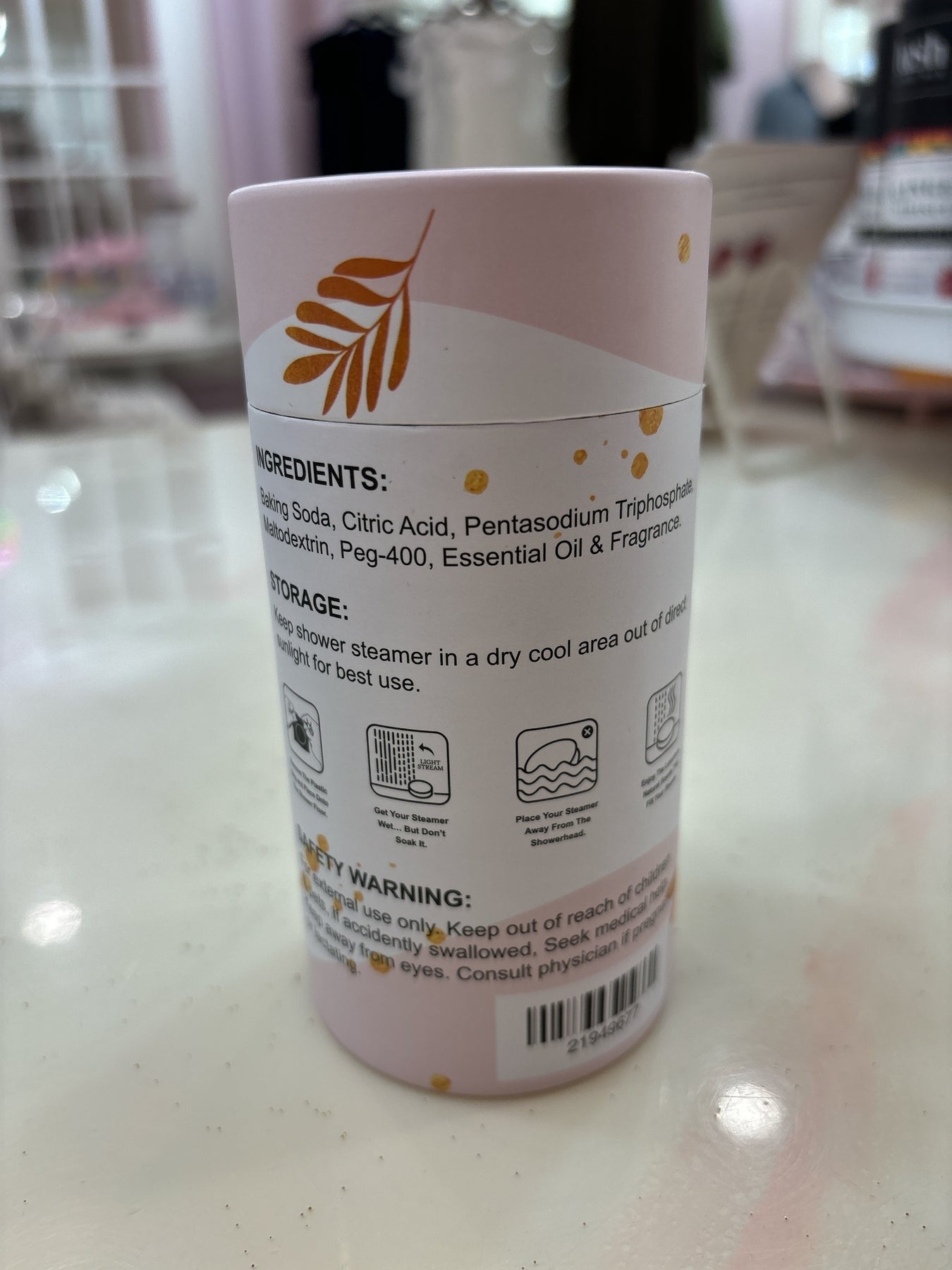 Lavender and Eucalyptus Shower Steamer