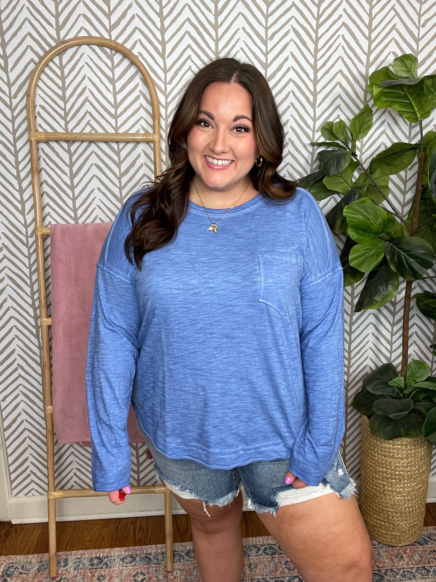 Gently Down the Stream Long Sleeve Top