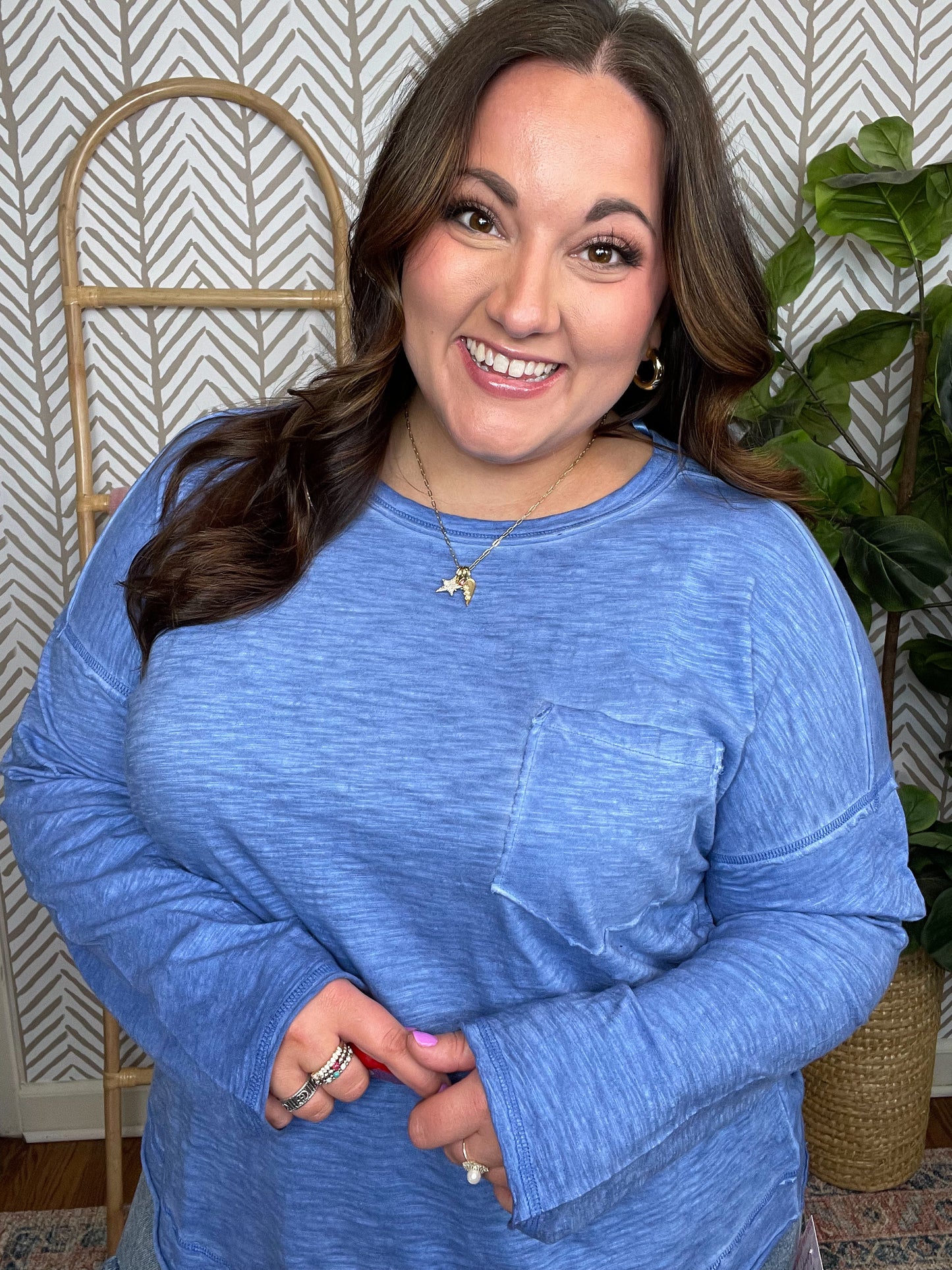Gently Down the Stream Long Sleeve Top