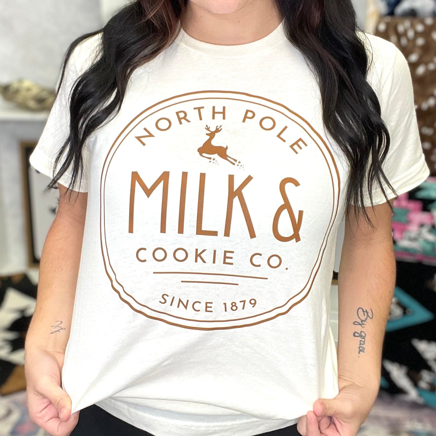 FP North Pole Milk & Cookies Graphic Tee