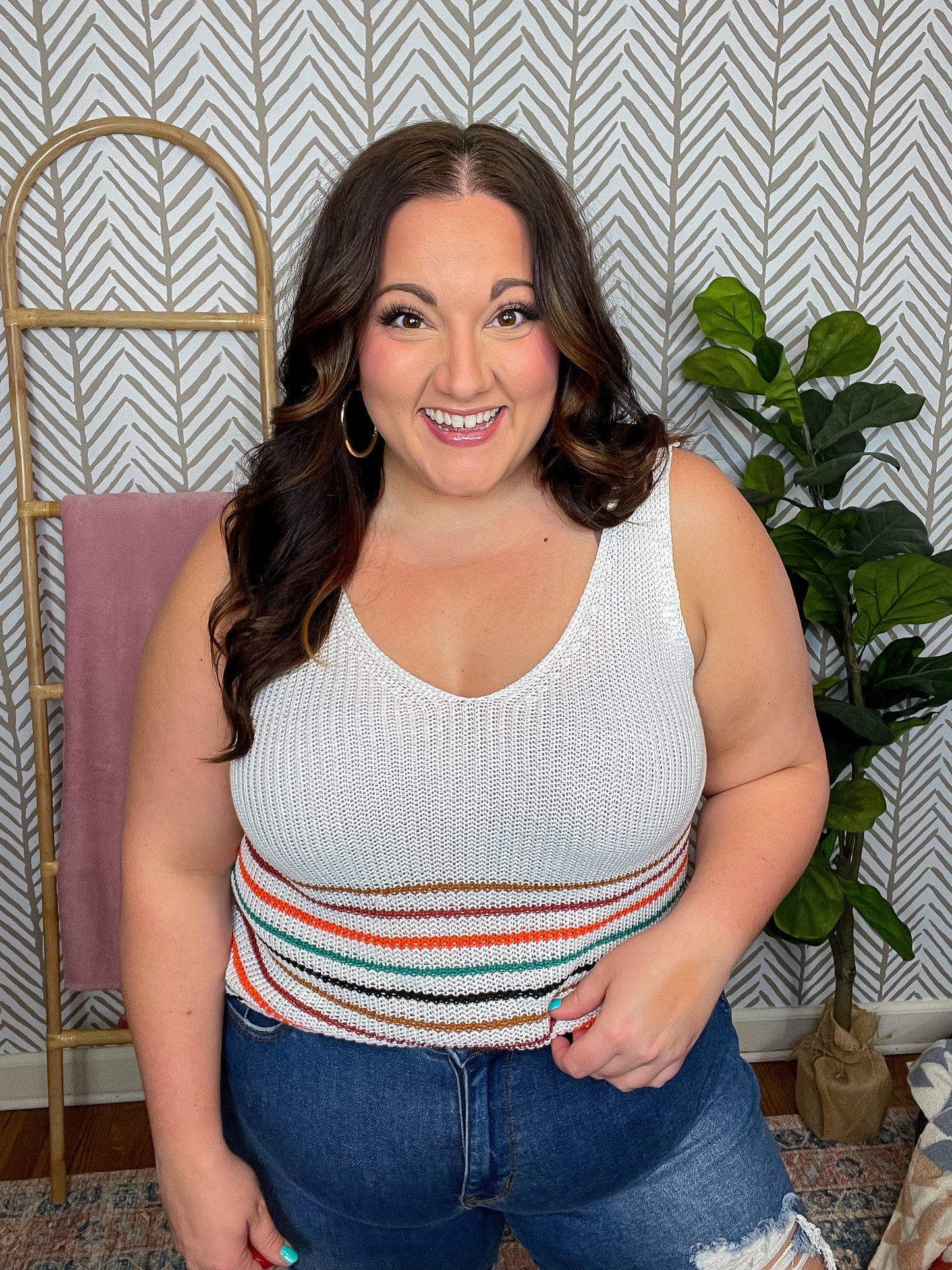 Hope It Never Stops Sweater Knit Tank