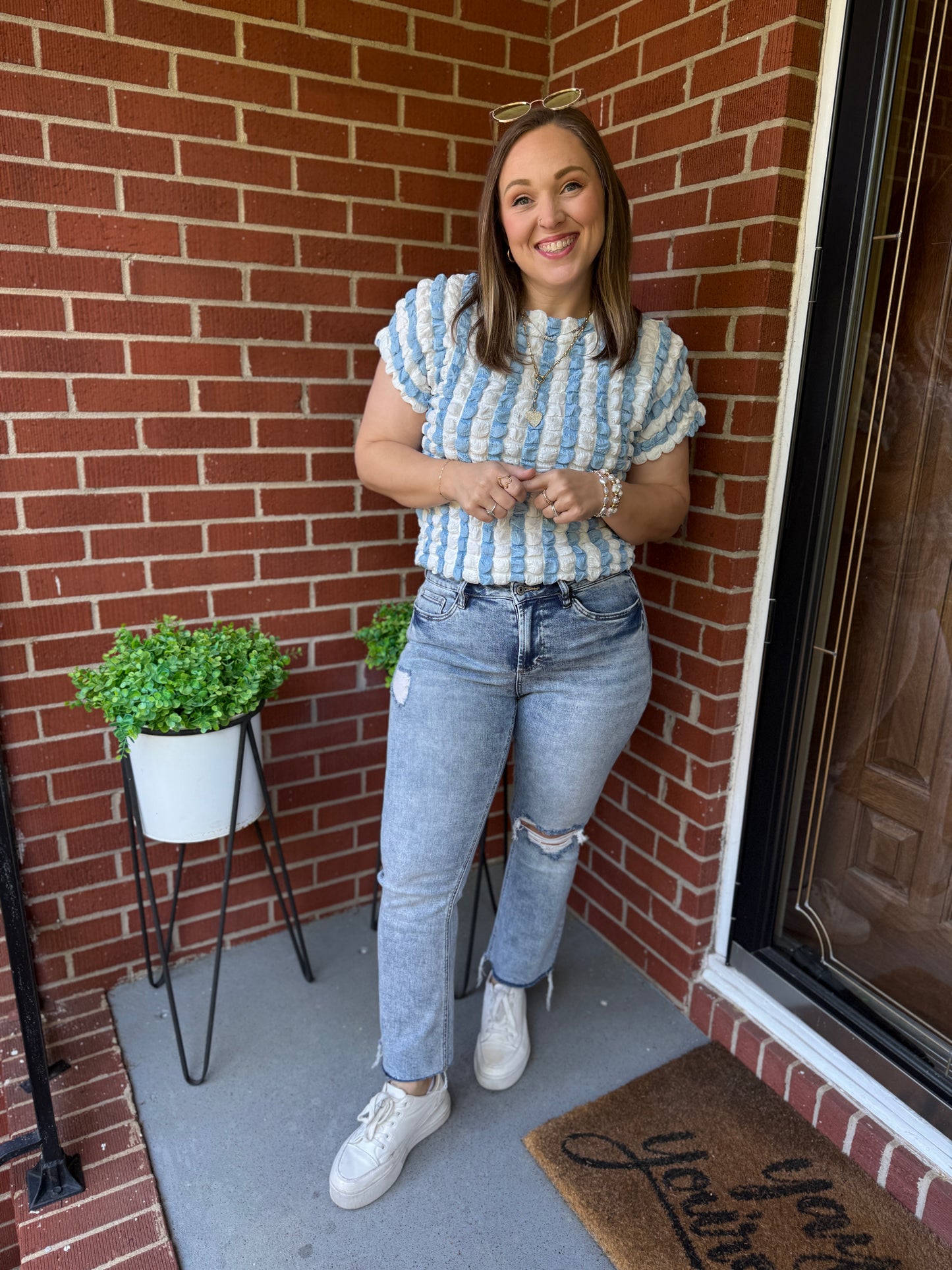 Sammy High Rise Vintage Wash Jeans