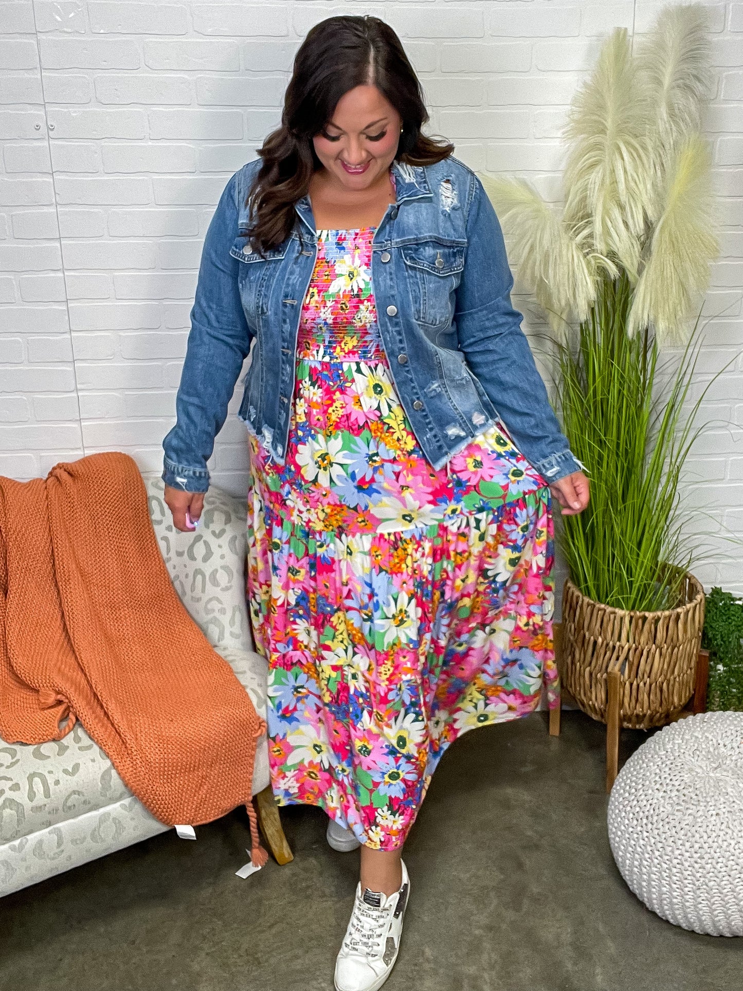 Walk in the Flowers Maxi Dress