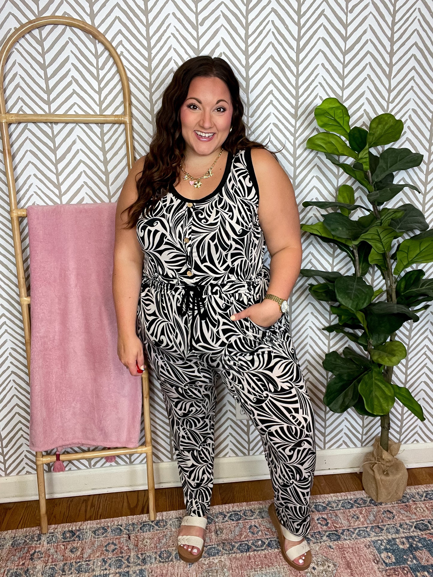 Cool Girl Filigree Jumpsuit