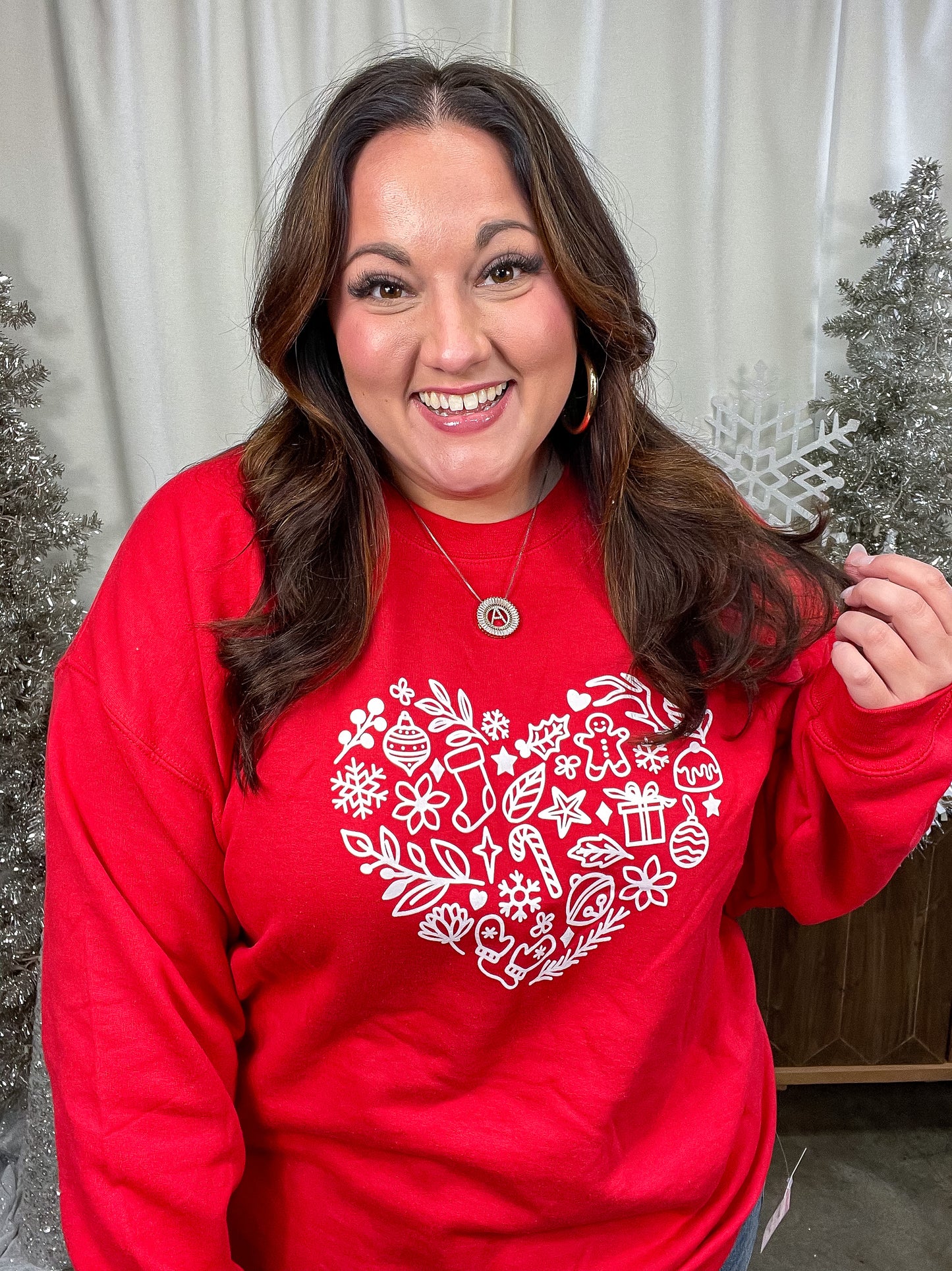 Holiday Heart Sweatshirt