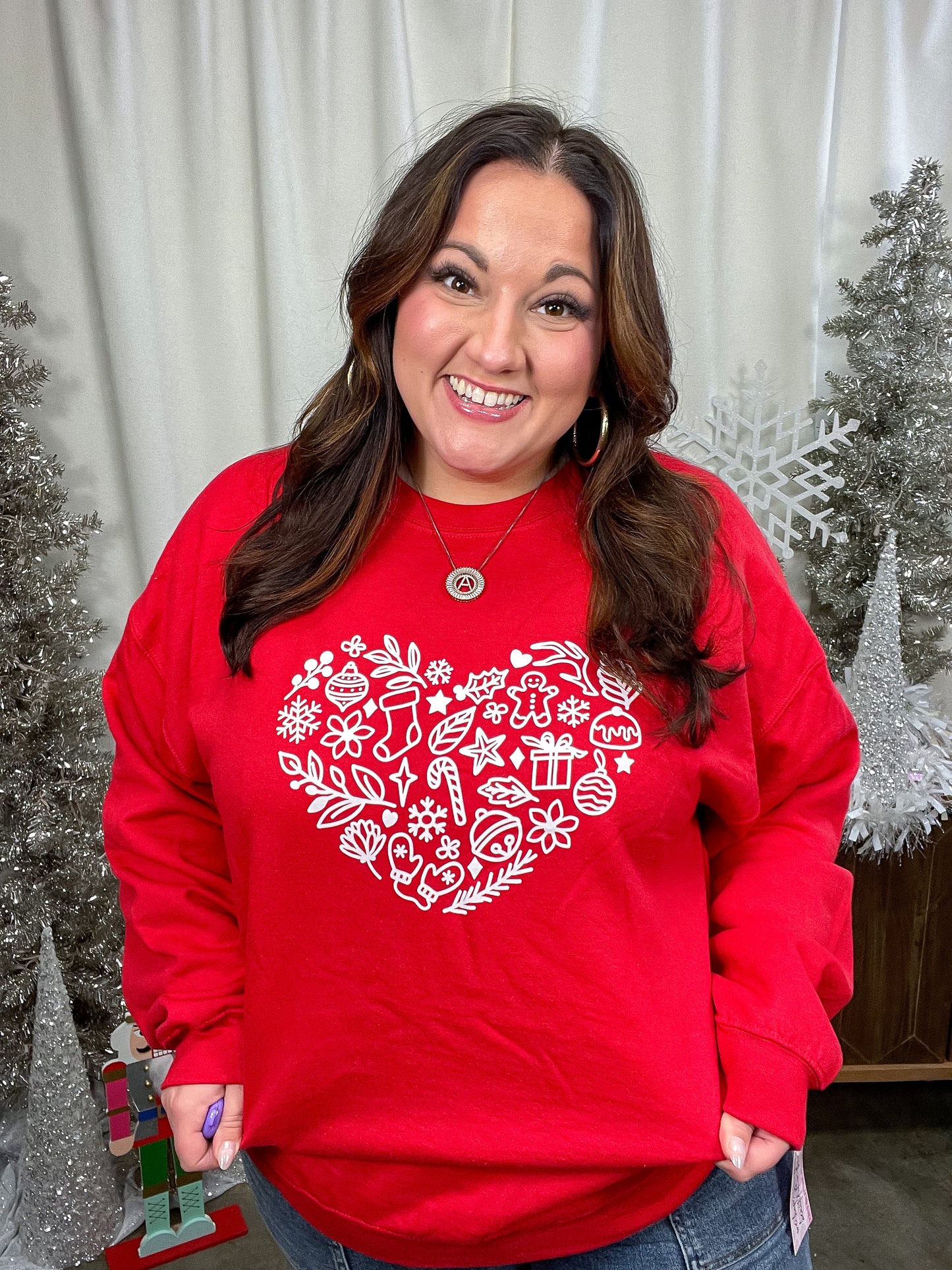 Holiday Heart Sweatshirt