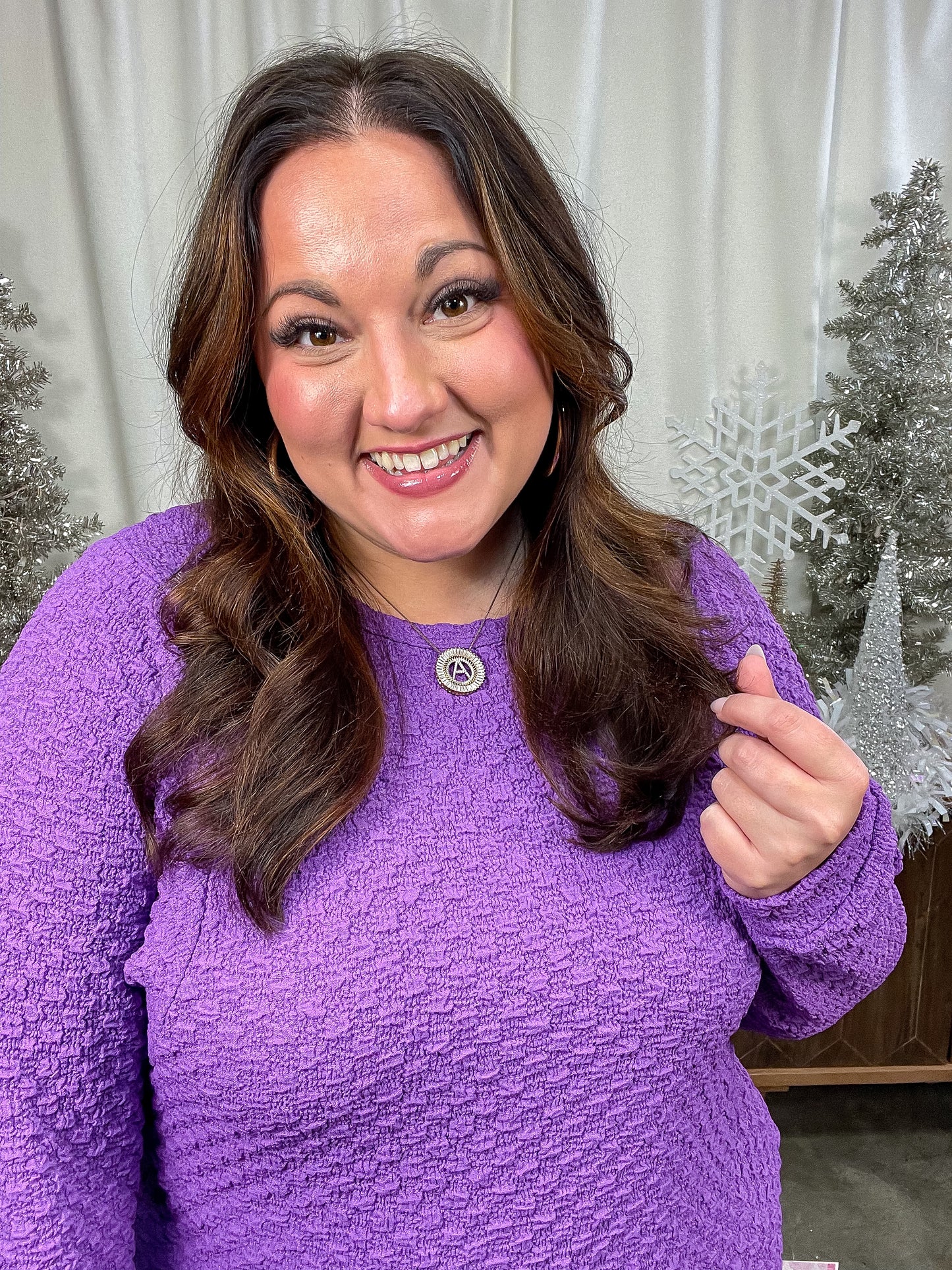 Thought It Over Textured Pullover