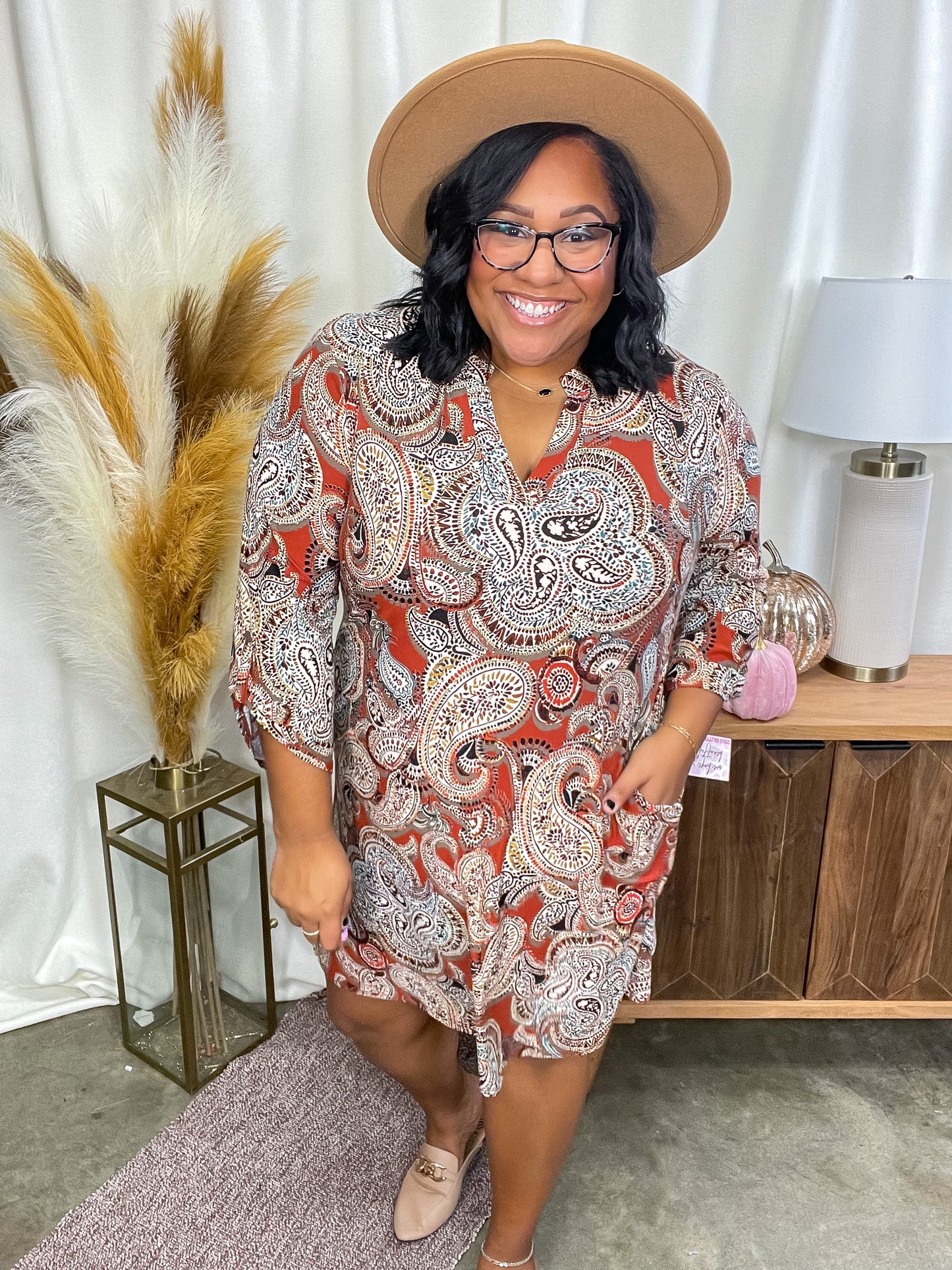 Precisely Why Paisley Dress