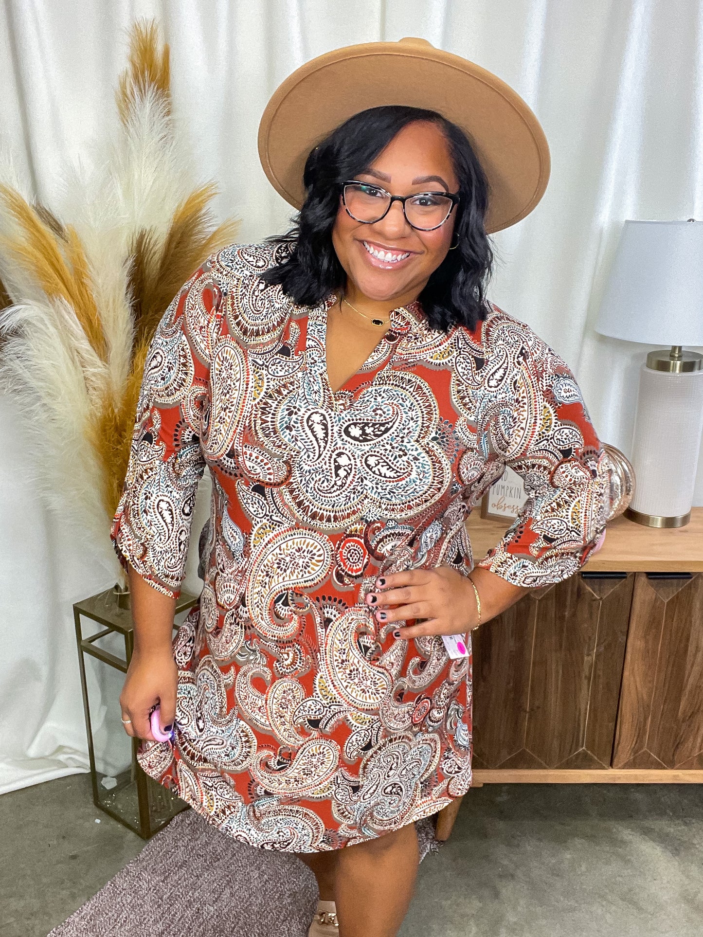 Precisely Why Paisley Dress