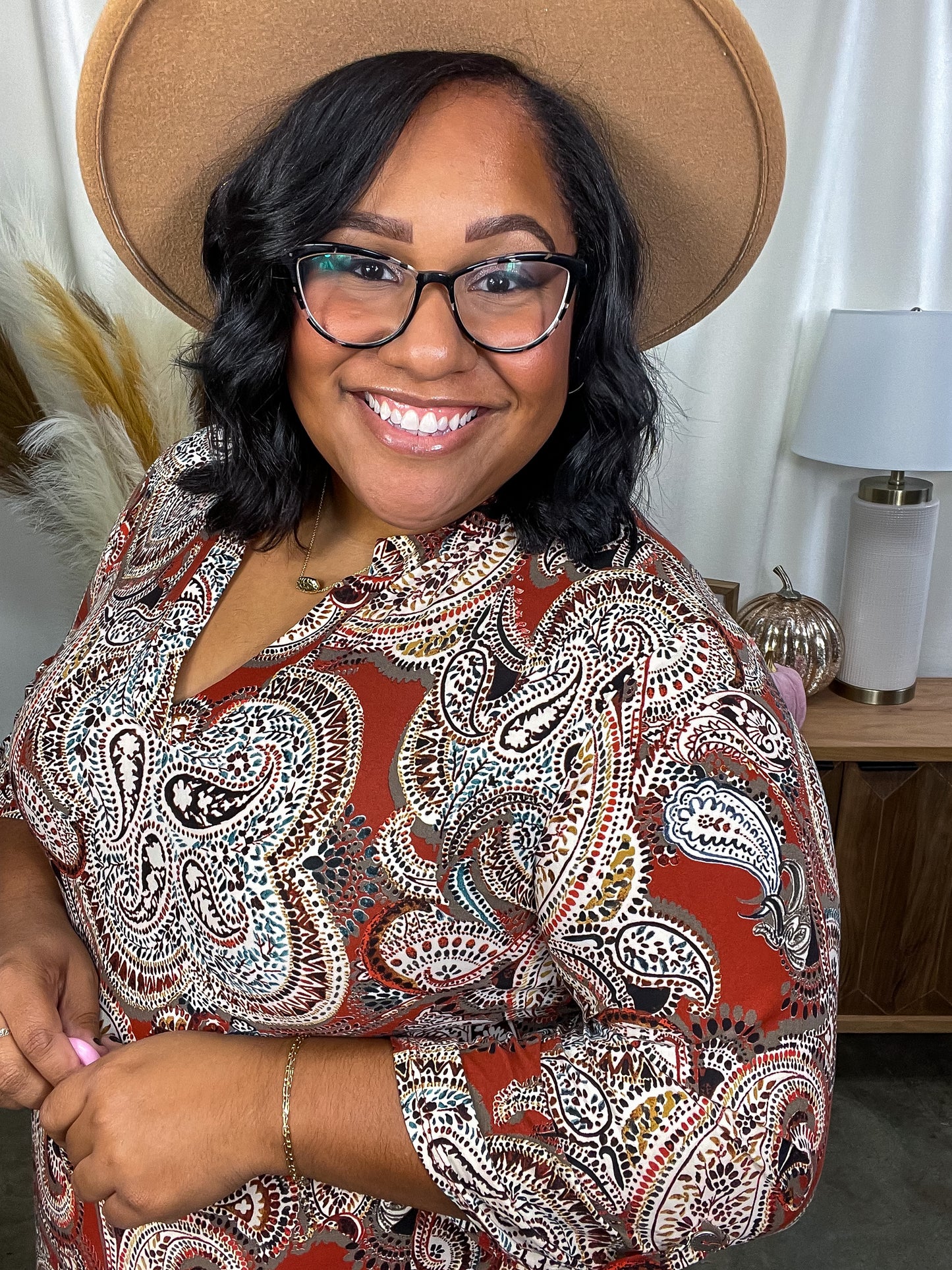 Precisely Why Paisley Dress