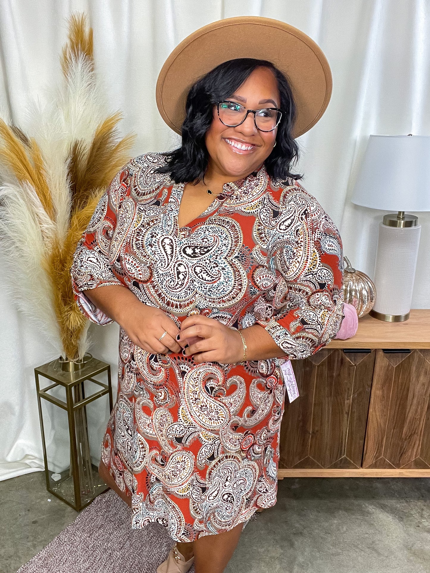 Precisely Why Paisley Dress