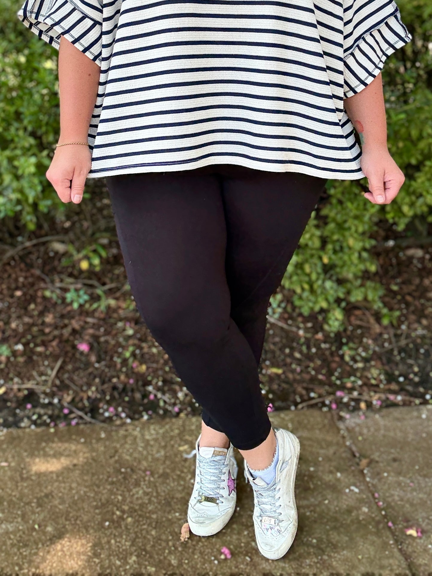 DOD Black Leggings with Pocket