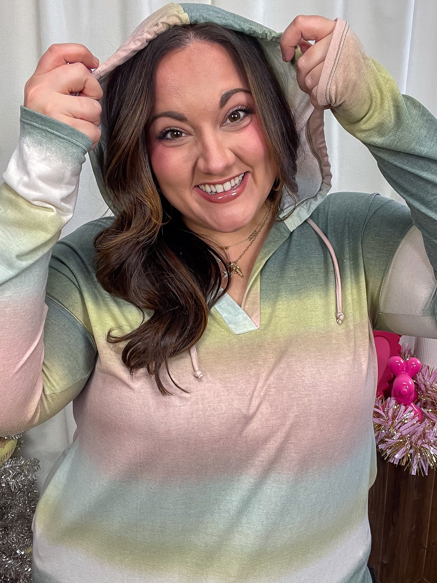 Hazy Horizon Ombre Hoodie