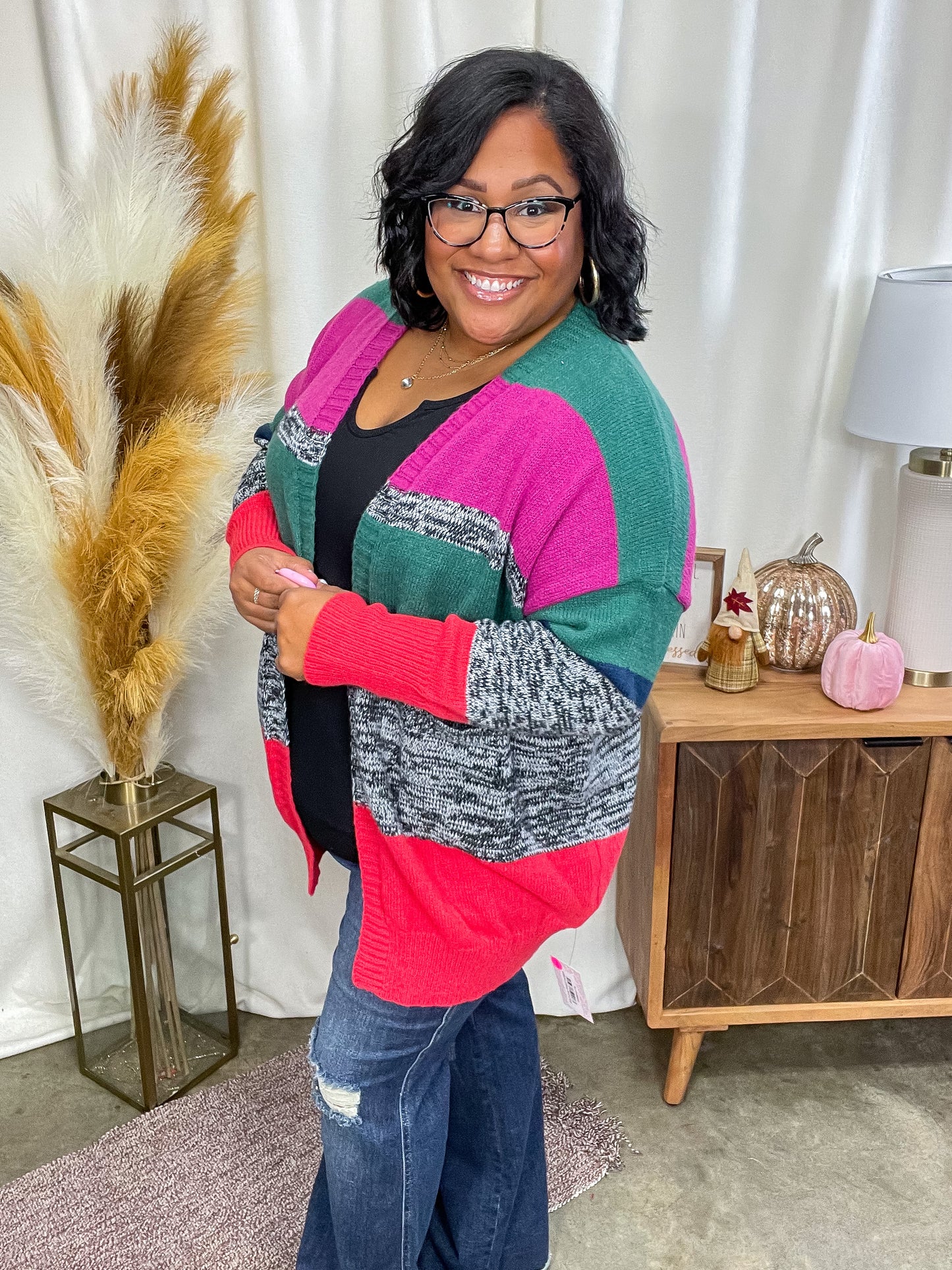 Keep it Cozy Striped Cardigan