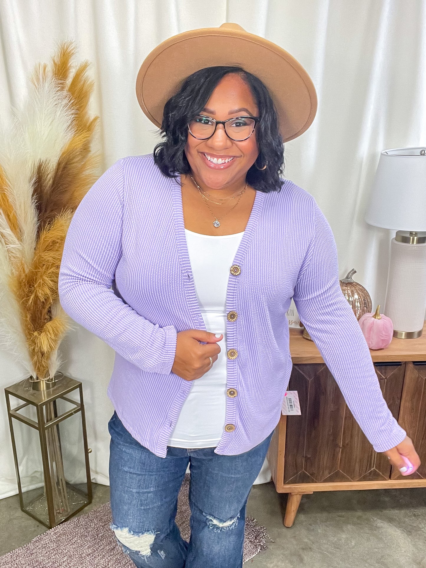 Dilly Dally Ribbed Cardigan