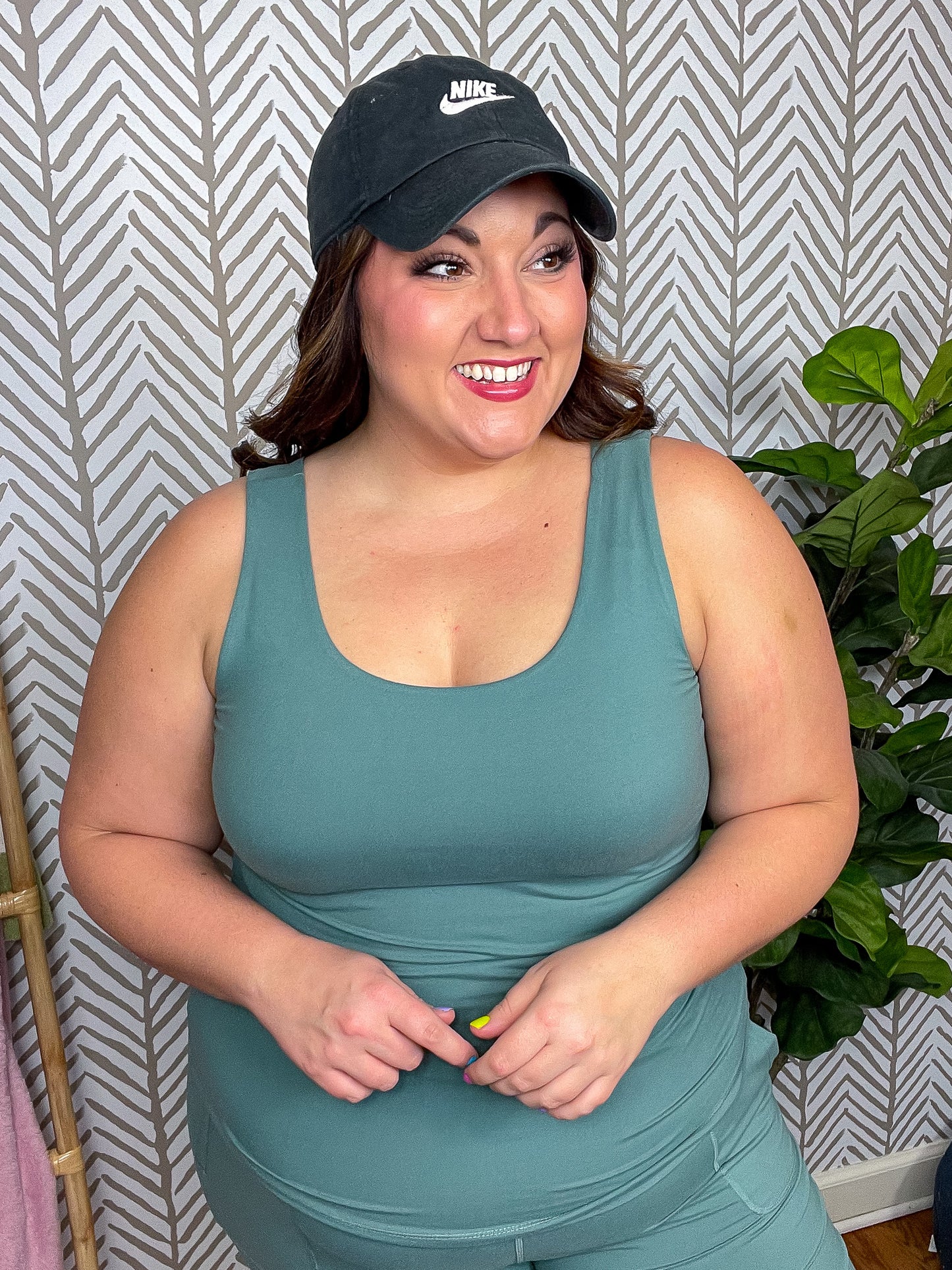 Casual But Cool Tank in Tidewater Teal