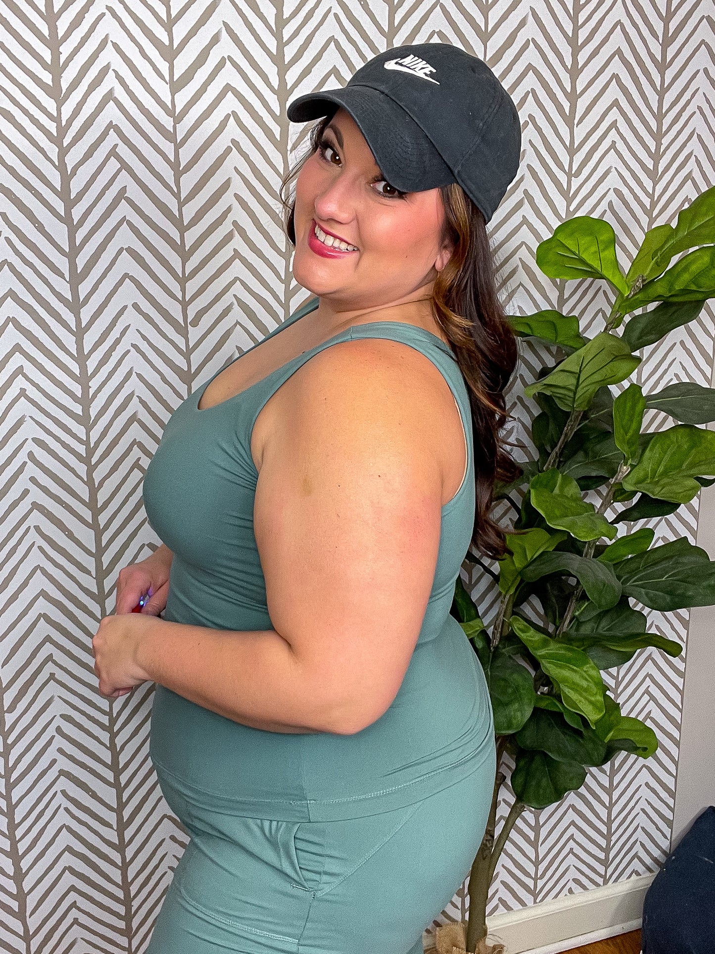 Casual But Cool Tank in Tidewater Teal