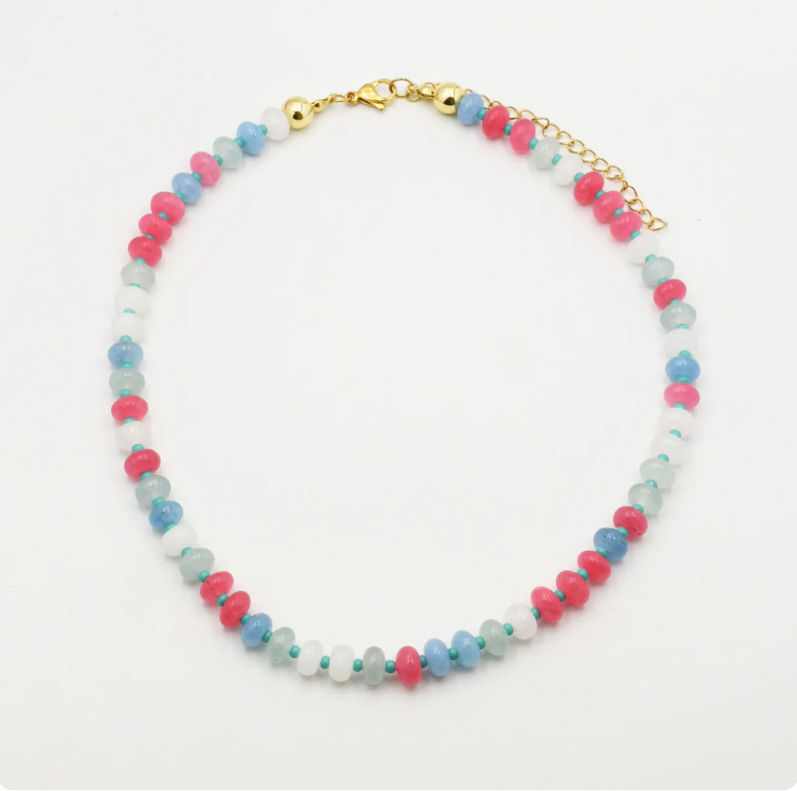 Coral Gemstone Necklace