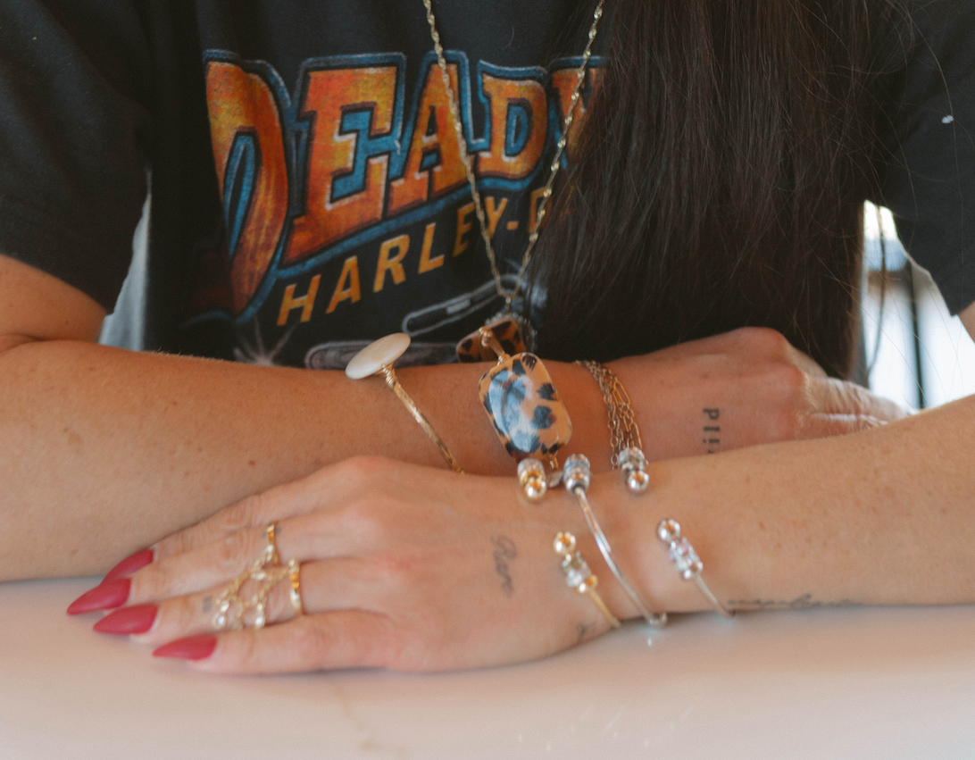 Slider Charm Cuff