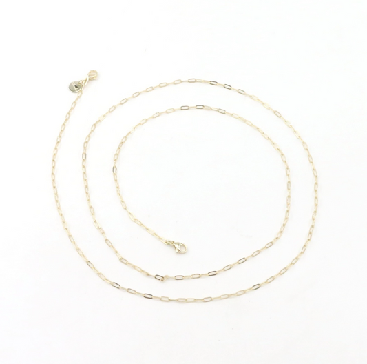 Mini Paperclip Halo Chain