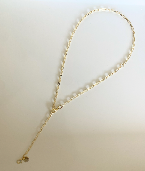 GA - Chelsea Lariat Chain - Designed for Pendant Charms and Initials