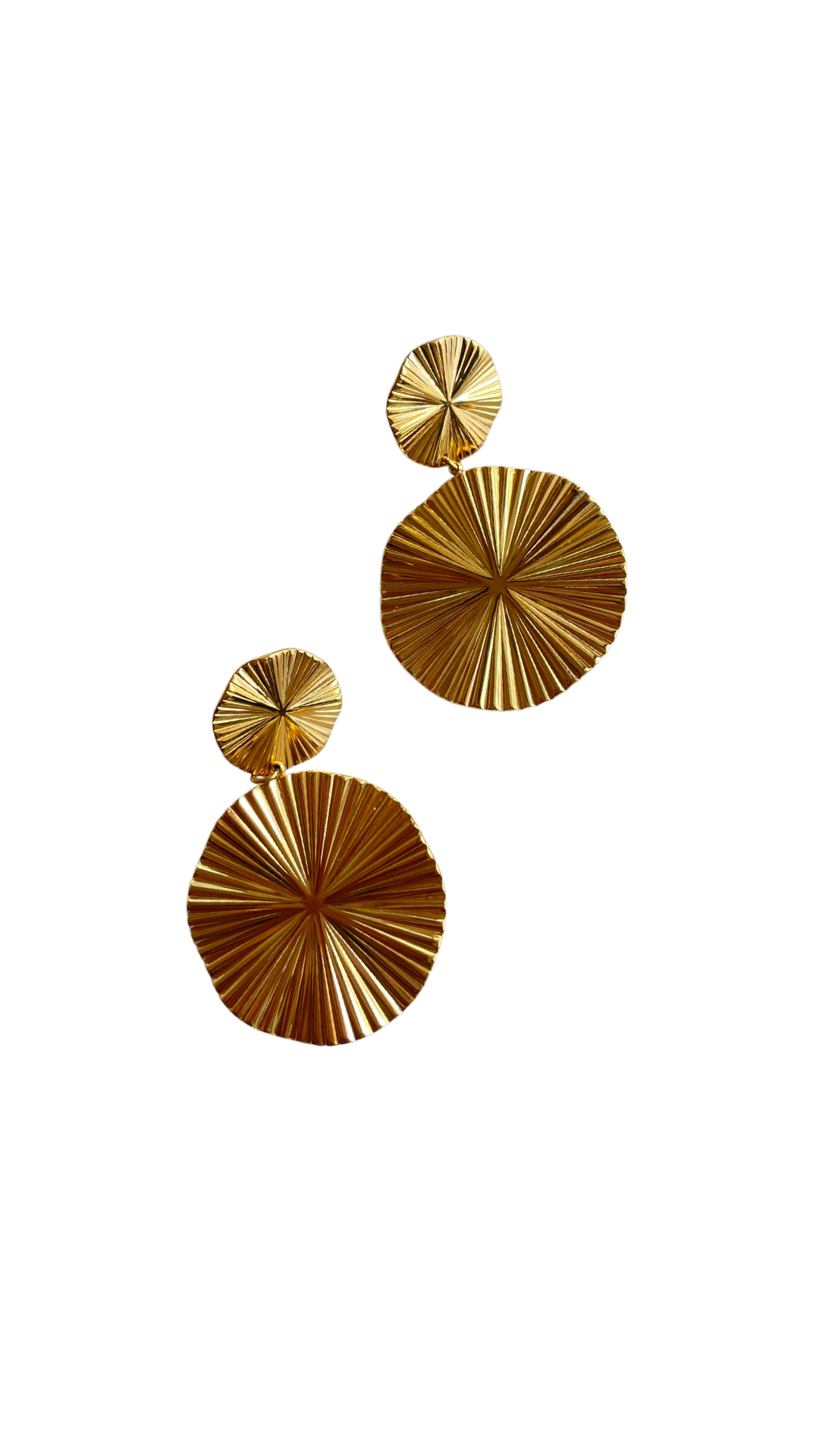 Stainless/Waterproof Burst Earrings
