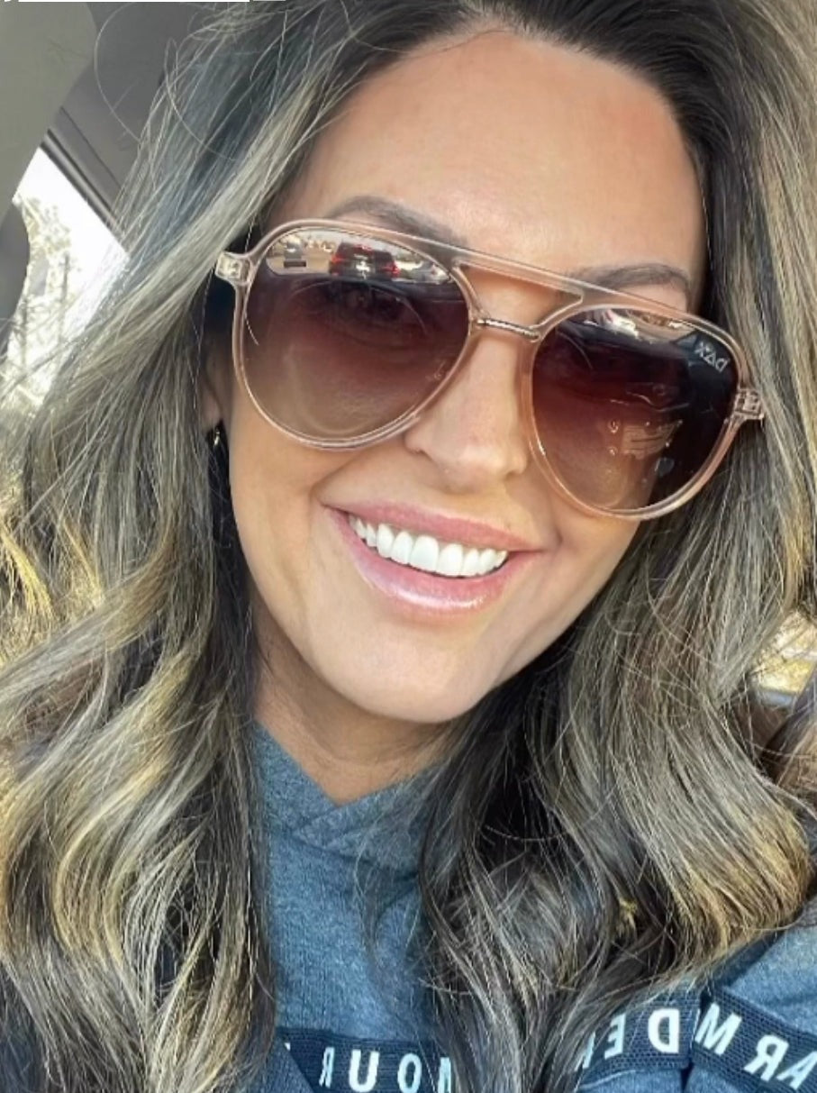 DAX Earhart Tangle Free Aviator Sunglasses - 8 COLORS