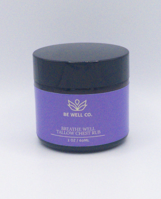 Breathe Well Tallow Chest Rub 2oz