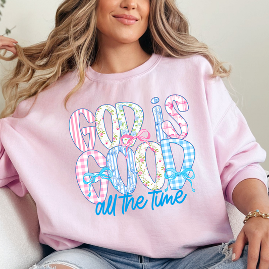 God is Good Crewneck Sweatshirt