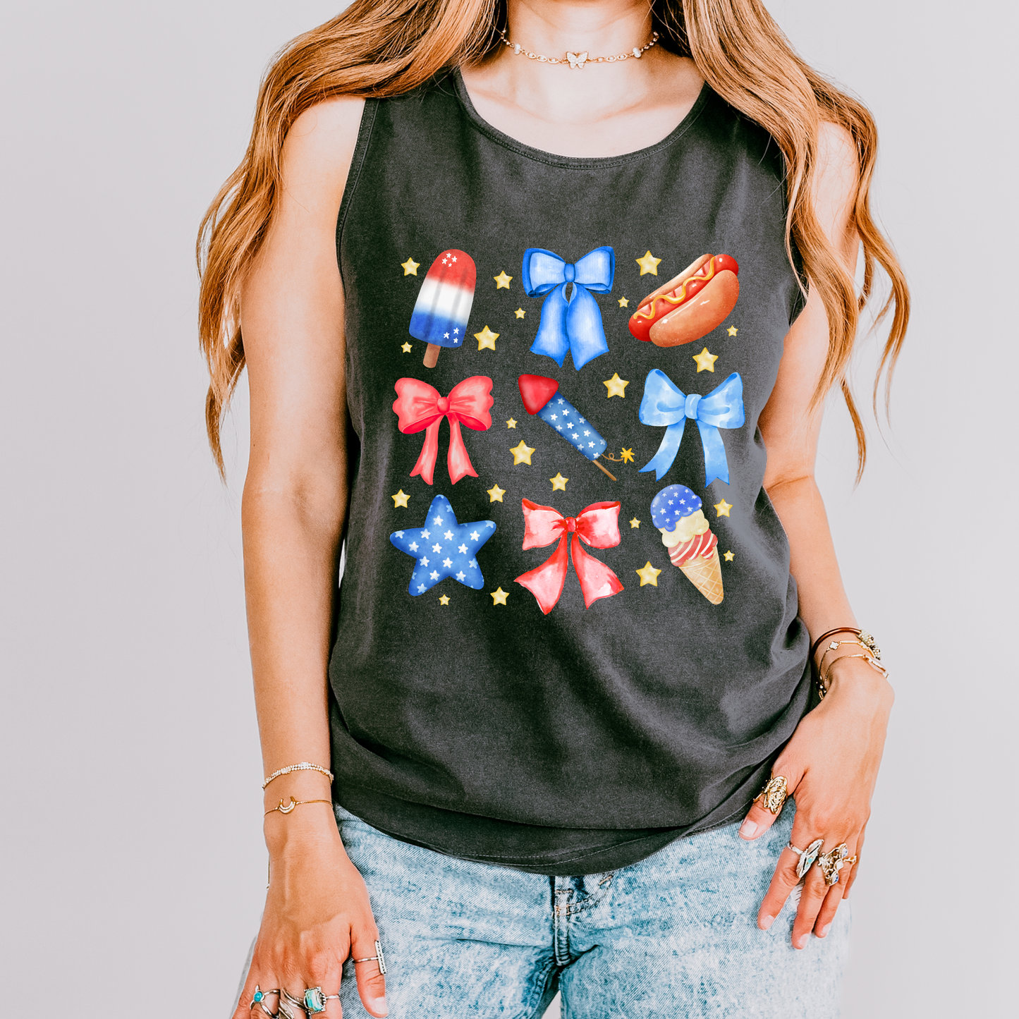 Summer Icons Comfort Colors Tank