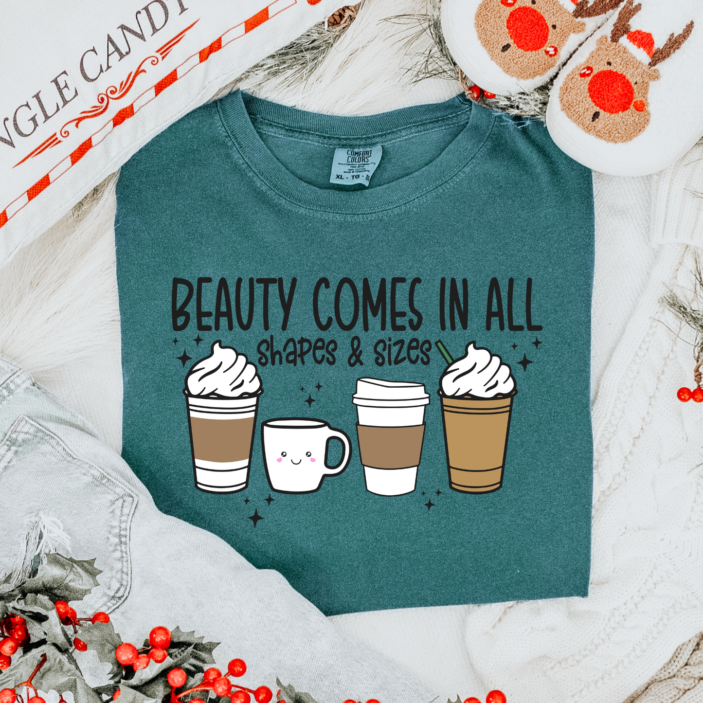 All Shapes and Sizes Comfort Colors Tee