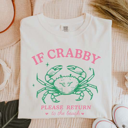 If Crabby Comfort Colors Tee