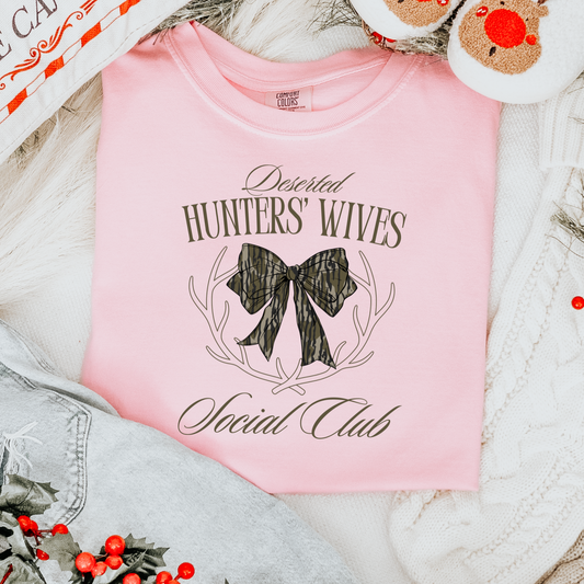 Deserted Hunters Wives Comfort Colors Tee