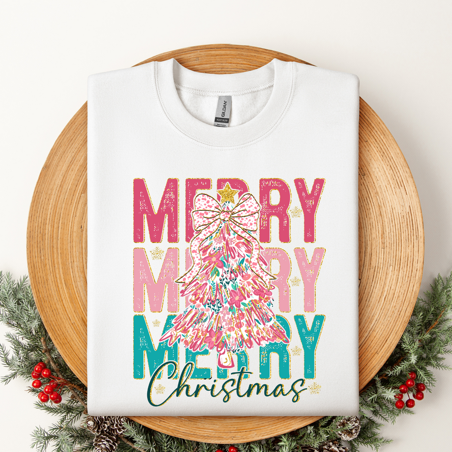 Bright Merry Christmas Crewneck