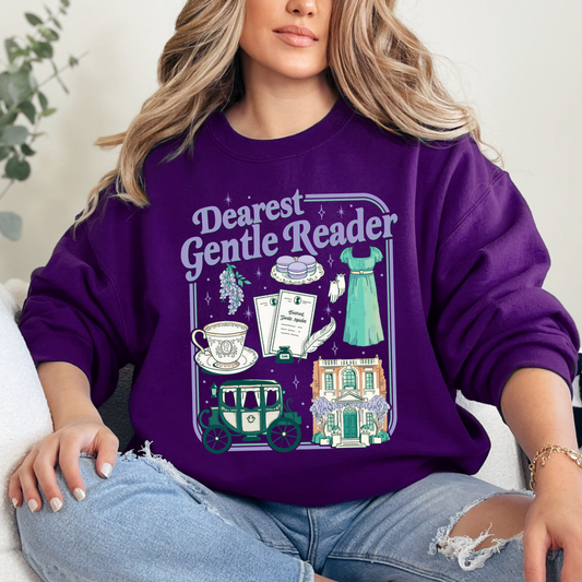 Dearest Gentle Reader Crewneck Sweatshirt
