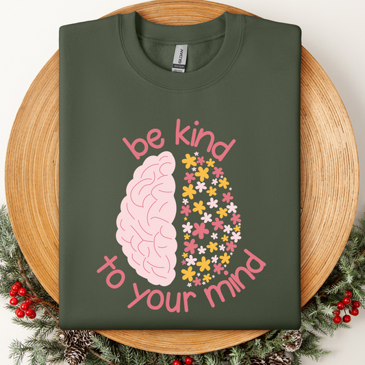 Be Kind to your Mind Crewneck