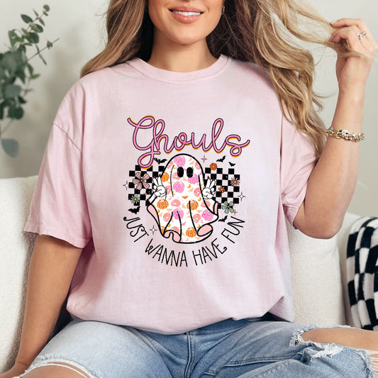 Ghouls Just Wanna Have Fun Comfort Colors Tee