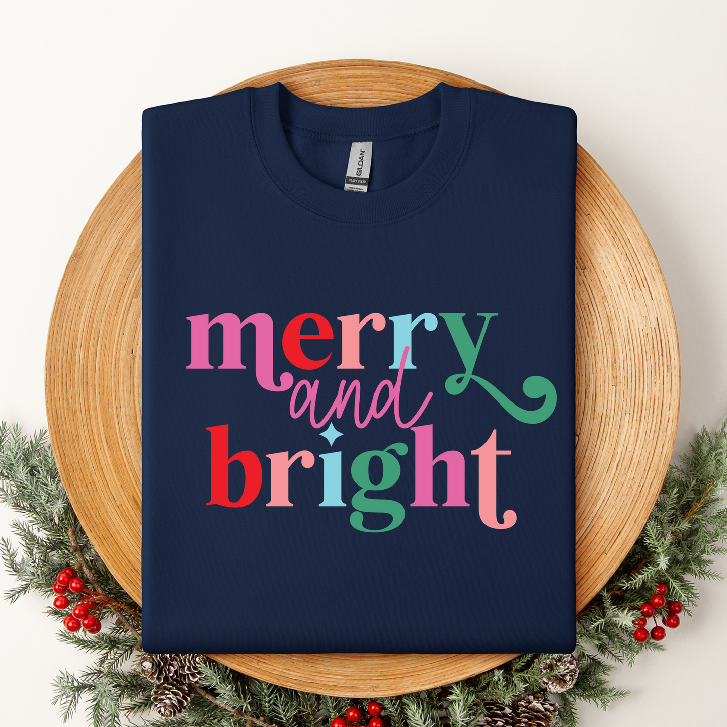 Merry and Bright Crewneck