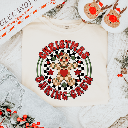 Christmas Baking Crew Comfort Colors Tee